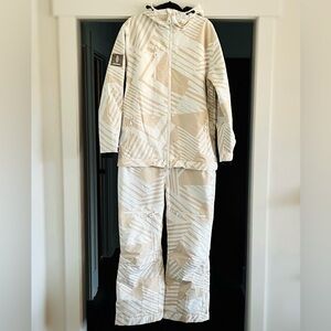 Free People x Oneskee Geometric 2-in-1 Snowsuit sz L